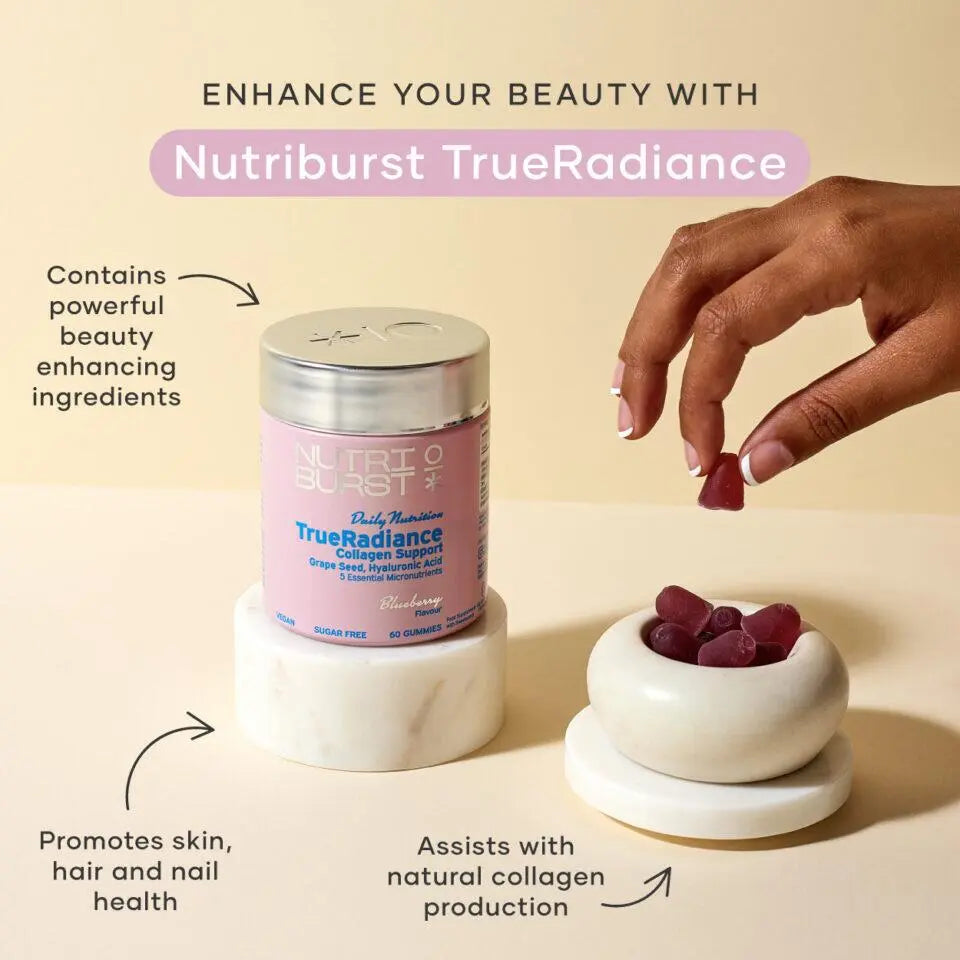 Nutriburst TrueRadiance Collagen Support | 60 Gummies
