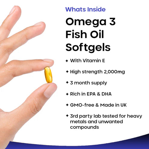 New Leaf Omega 3 Fish Oil - 180 Softgels