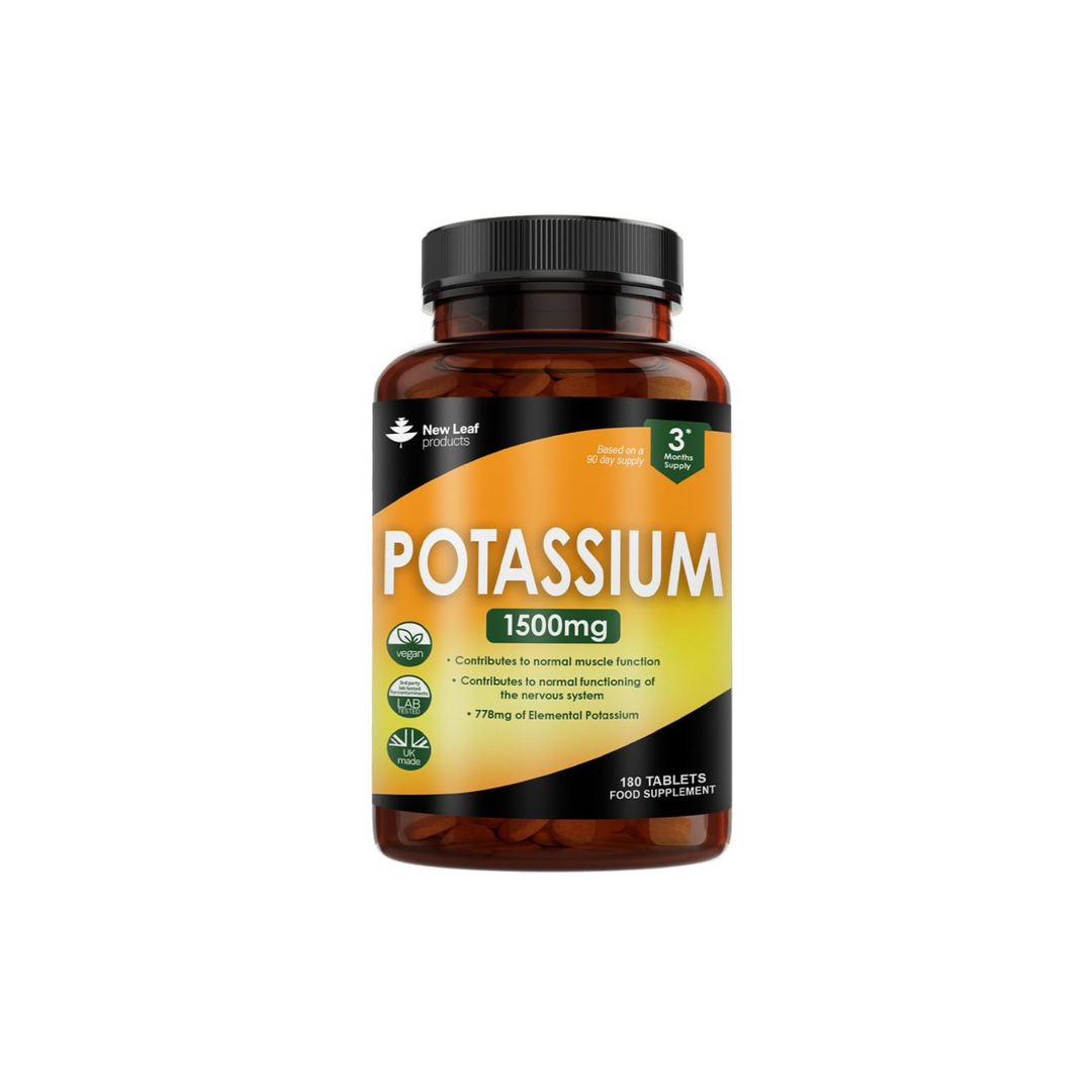 New Leaf Potassium - 180 Tablets