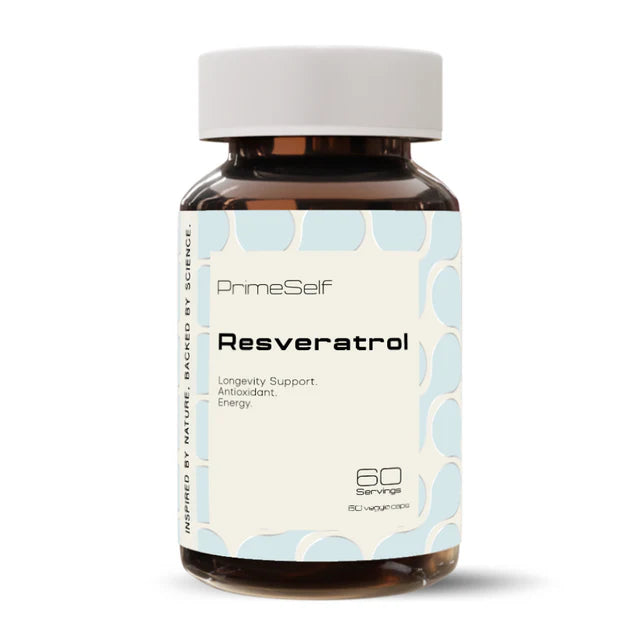 PrimeSelf Resveratrol - 60 Capsules