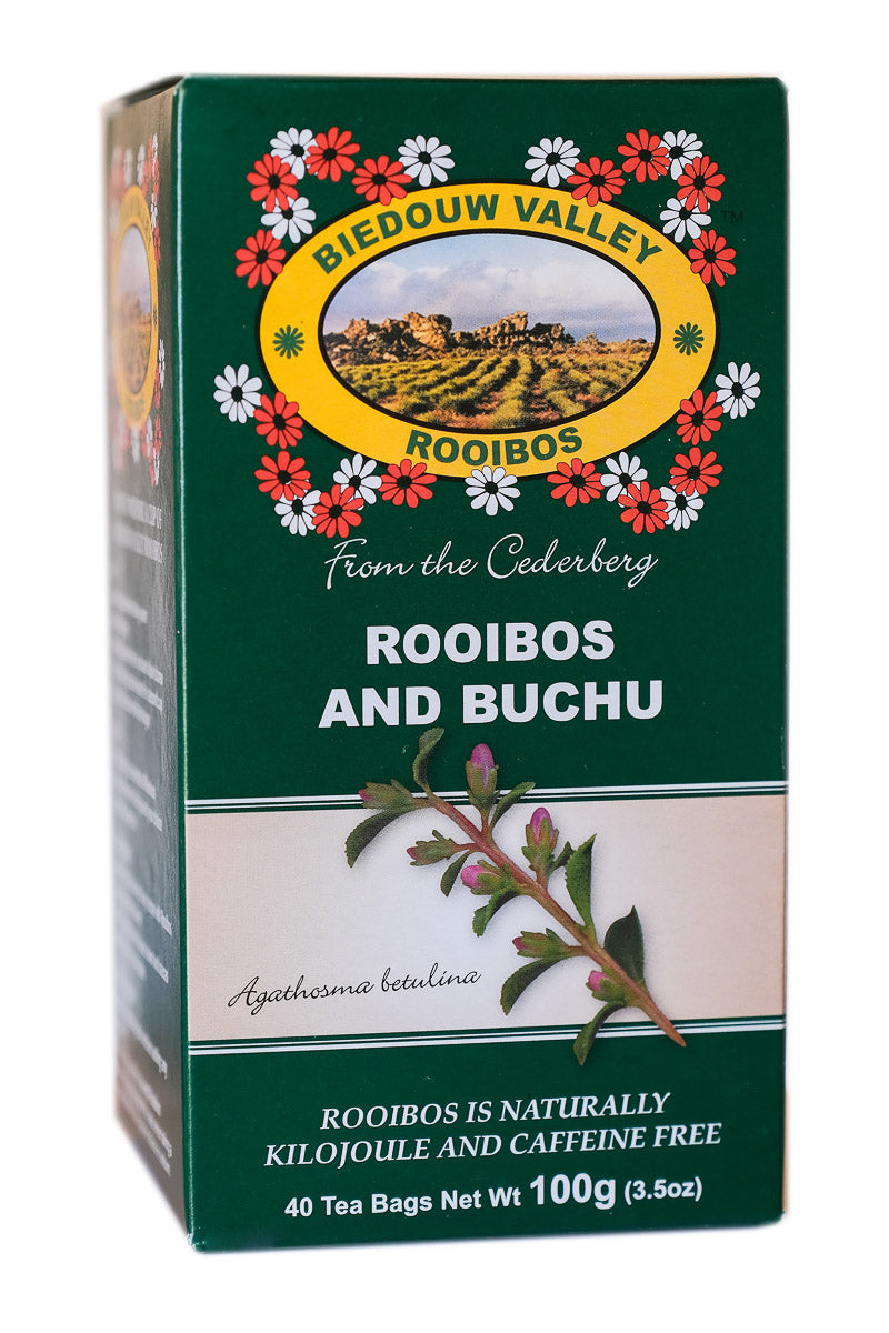 Biedouw Valley Tea - Rooibos & Buchu - 40 tea bags (100g)