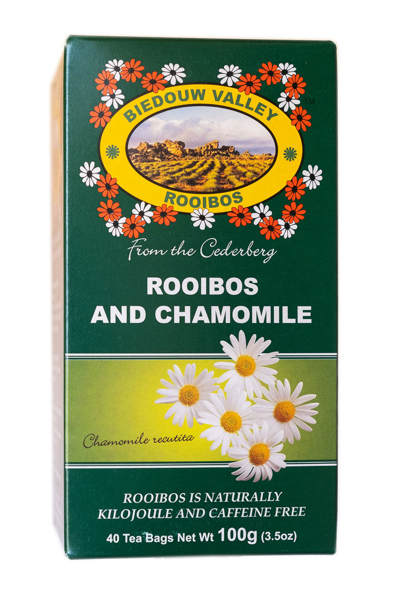 Biedouw Valley Tea - Rooibos & Chamomile - 40 tea bags (100g)