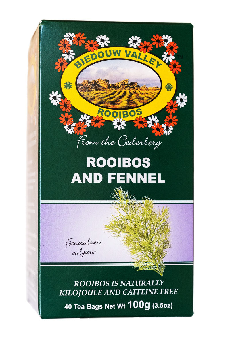 Biedouw Valley Tea - Rooibos & Fennel - 40 tea bags (100g)