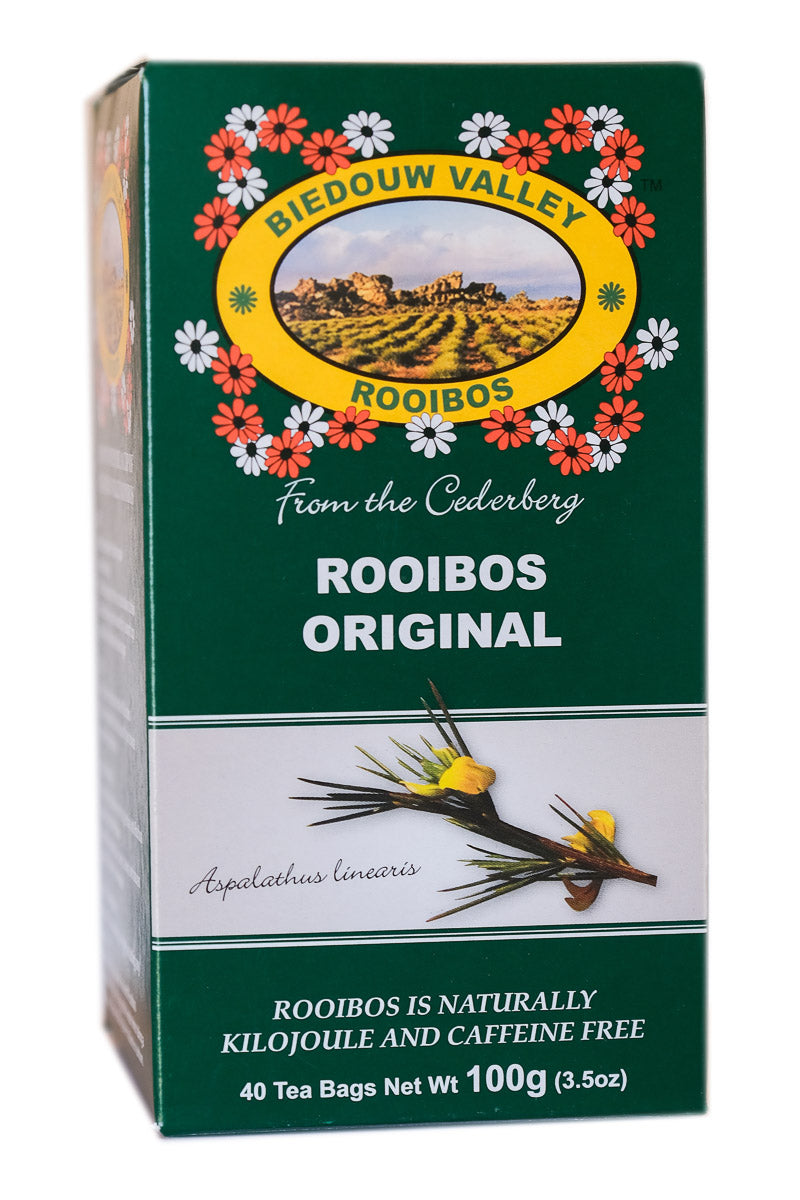 Biedouw Valley Tea - Rooibos Tea Original - 40 tea bags (100g)