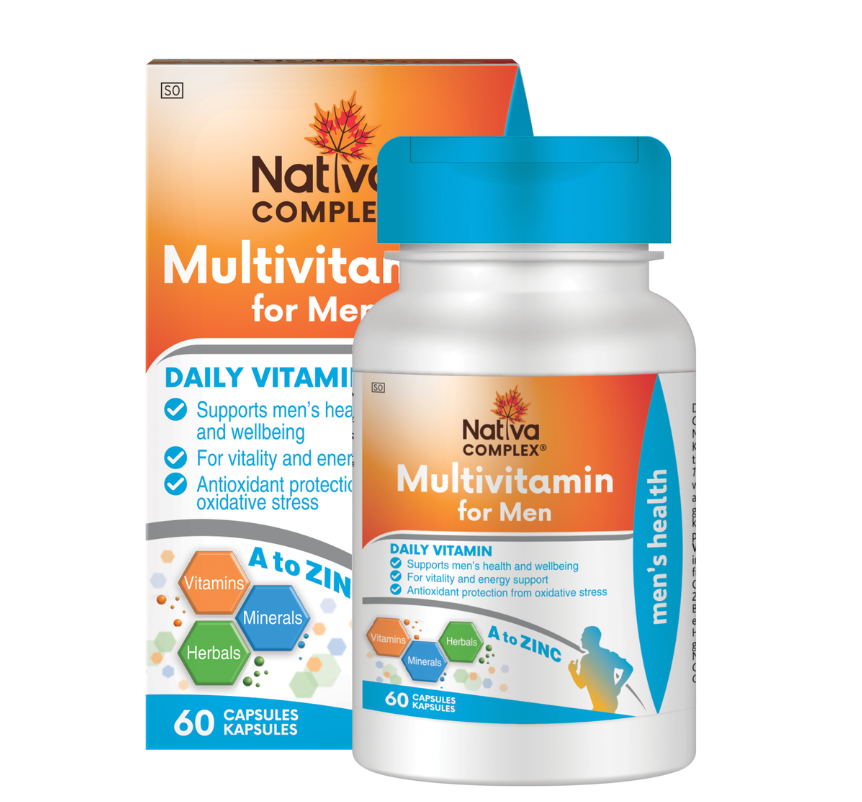 Nativa Multivitamin for Men Capsules - 60s