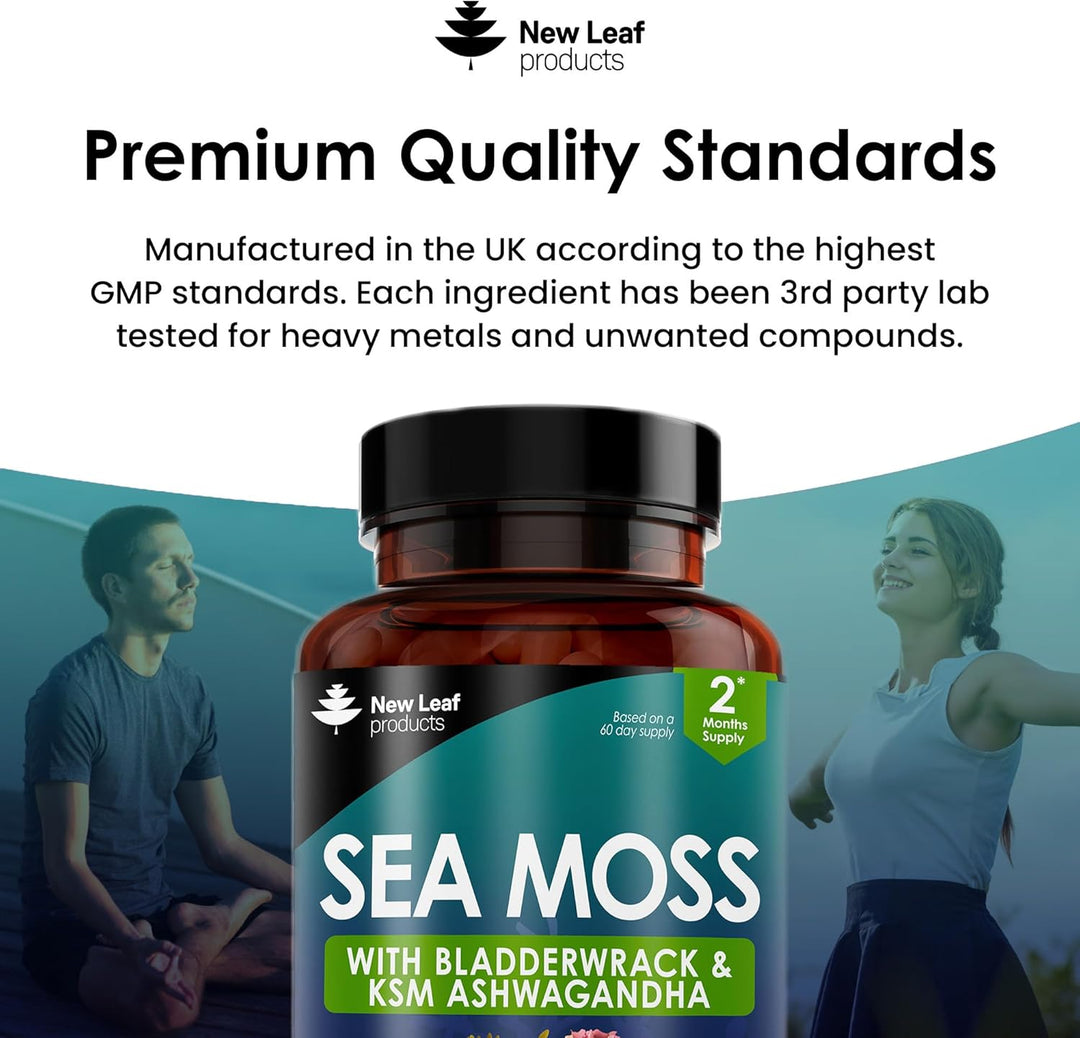 New Leaf Sea Moss Complex - 120 Capsules