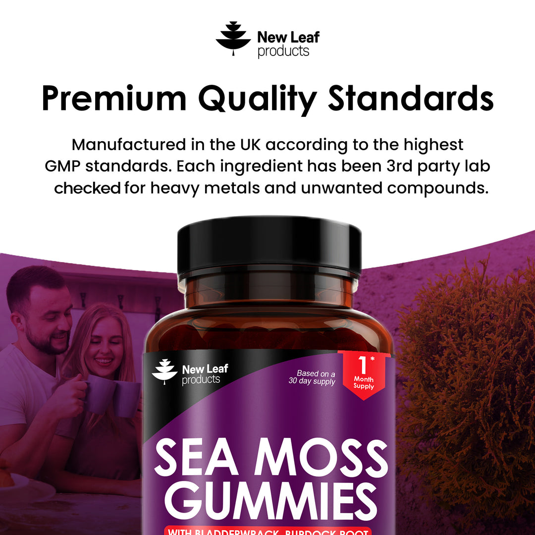 New Leaf Sea Moss Gummies - 60's