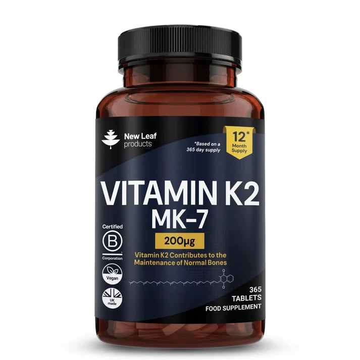 New Leaf Vitamin K2 MK-7 – 365 Tablets
