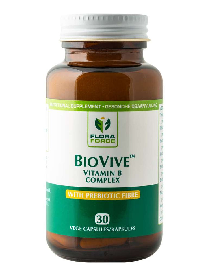 Flora Force BioVive B Vitamins With Prebiotic Fibre