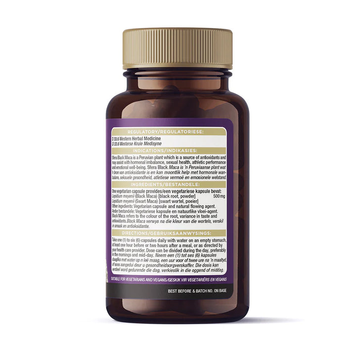 Sfera Black Maca - 60 Capsules