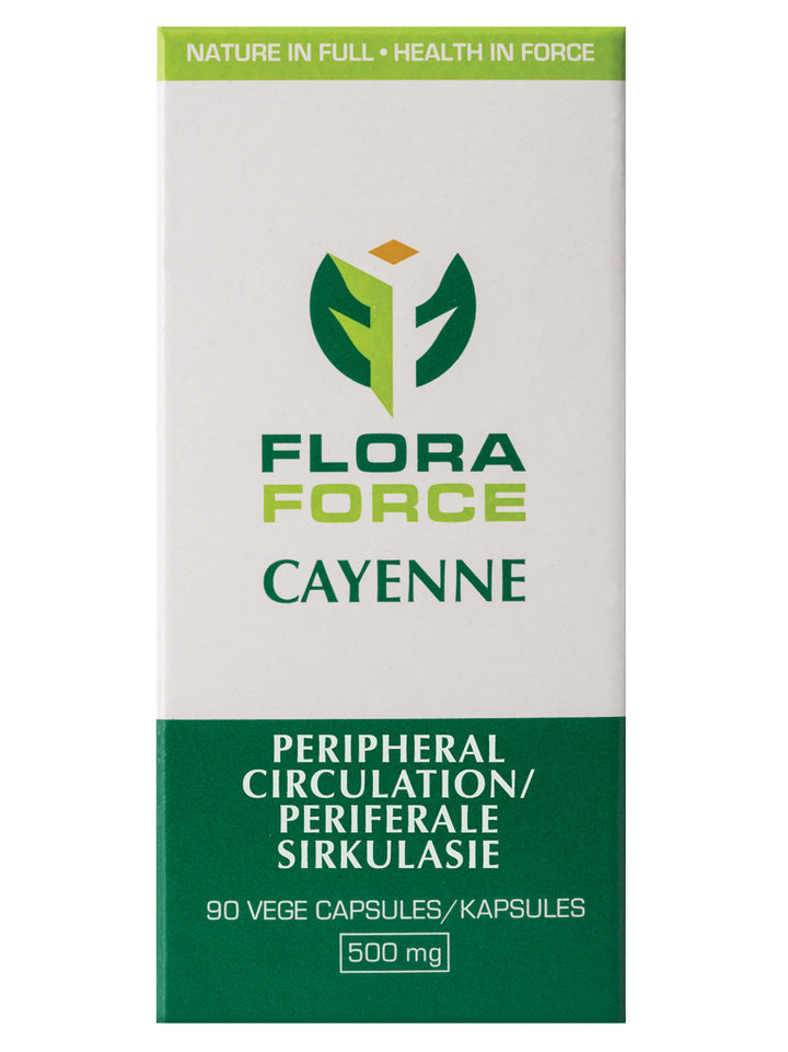 Flora Force Cayenne - 90 Capsules