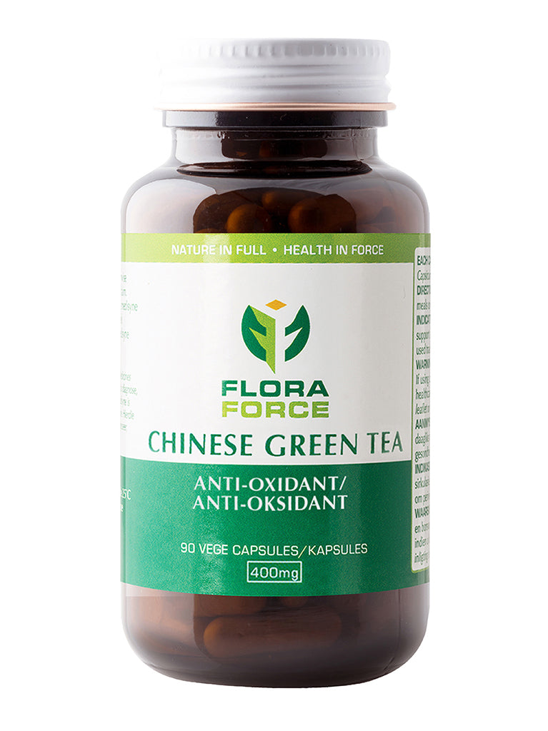 Flora Force Chinese Green Tea - 90 Capsules