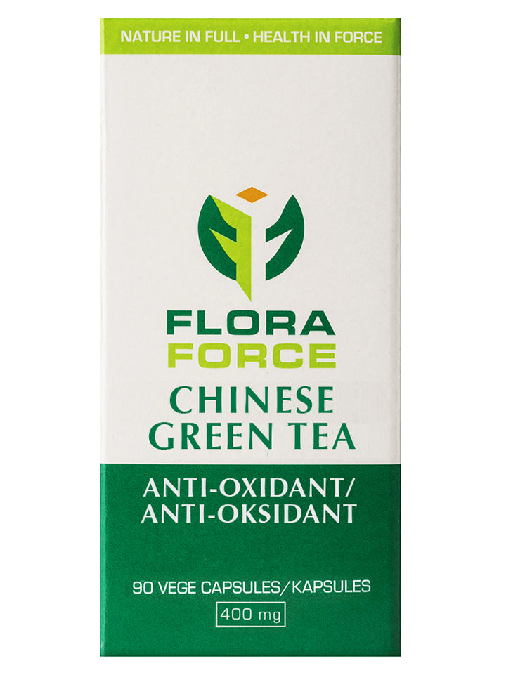 Flora Force Chinese Green Tea - 90 Capsules