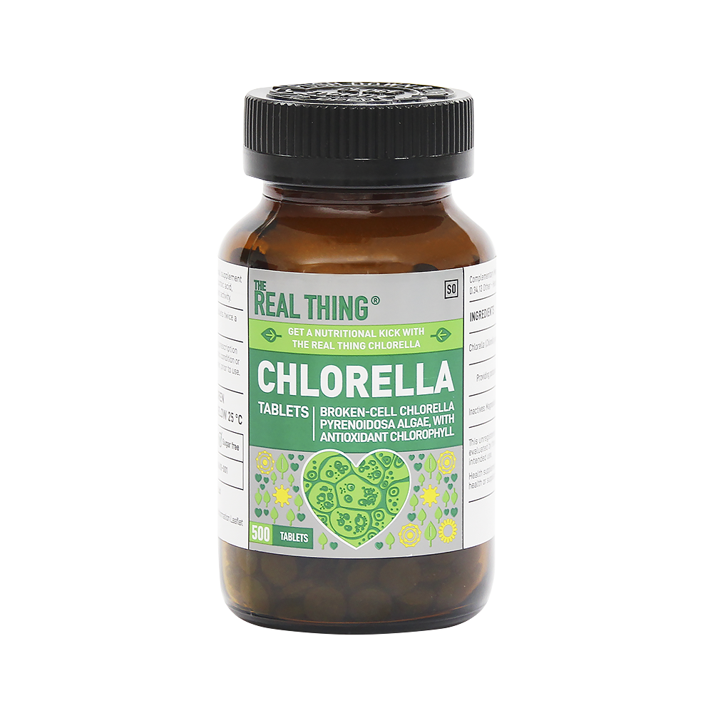 The Real Thing Chlorella - 500 Tablets