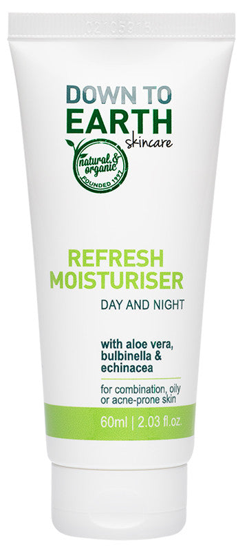 Down to Earth Refresh Aloe Vera Moisturiser 60ml