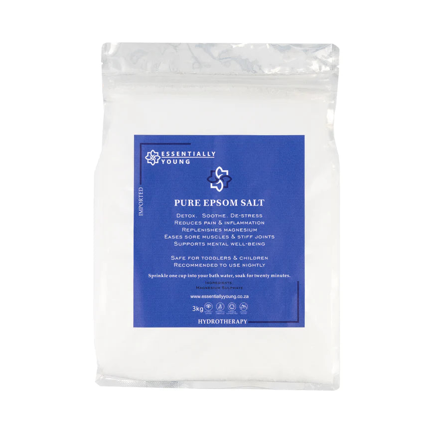 Essentially Young Pure Organic Epsom Salt - 3kg