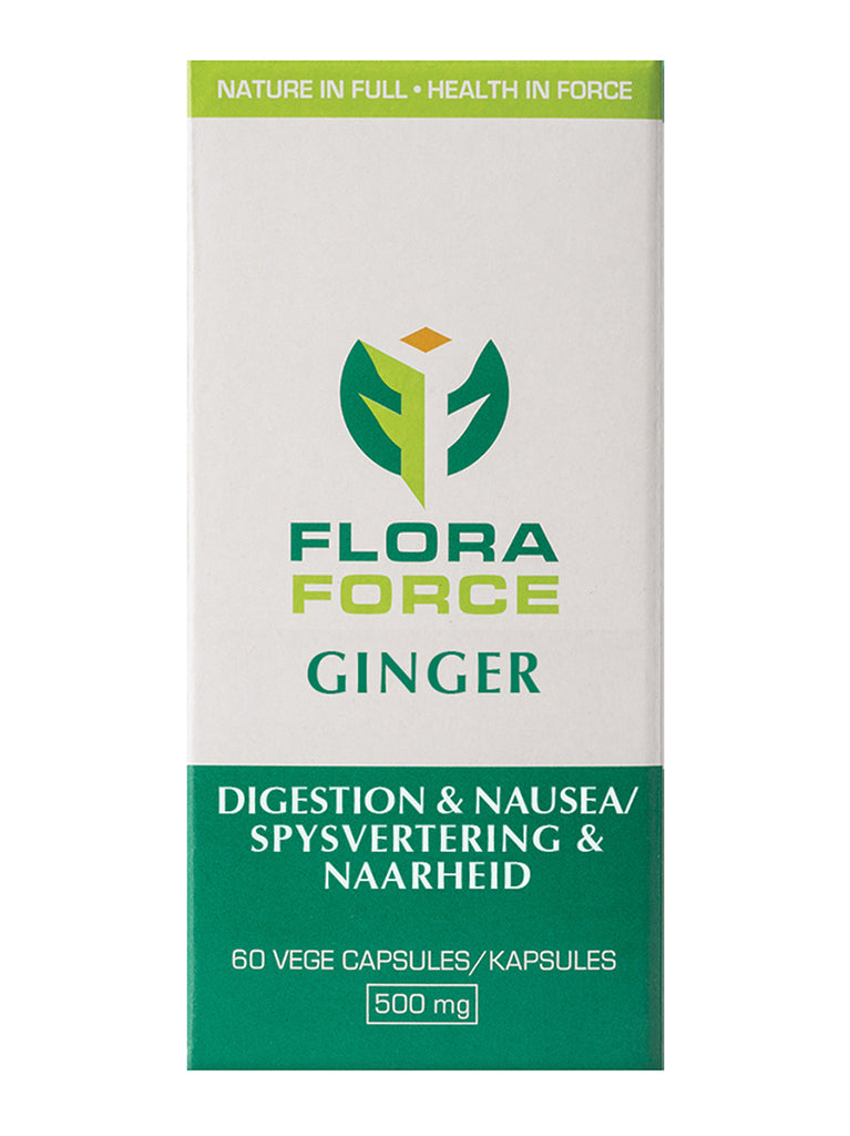 Flora Force Ginger - 60 Capsules
