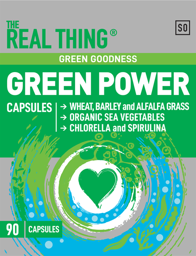 The Real Thing Green Power - 90 Capsules