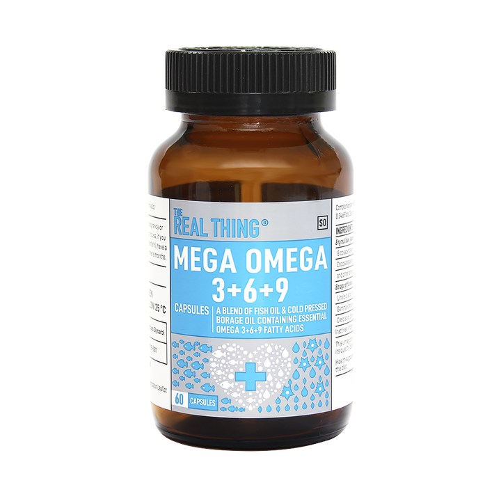 The Real Thing Mega Omega 3+6+9 - 60 Capsules