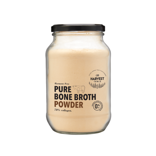 The Harvest Table Hormone Free Beef Bone Broth Powder