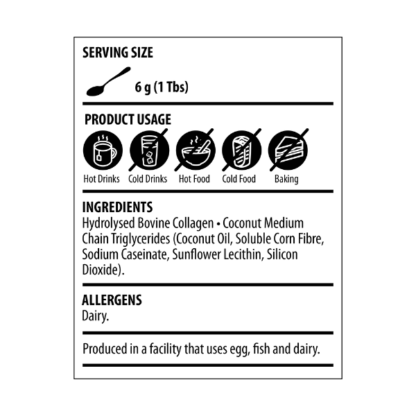 The Harvest Table Collagen Creamer (With MCT Oil)