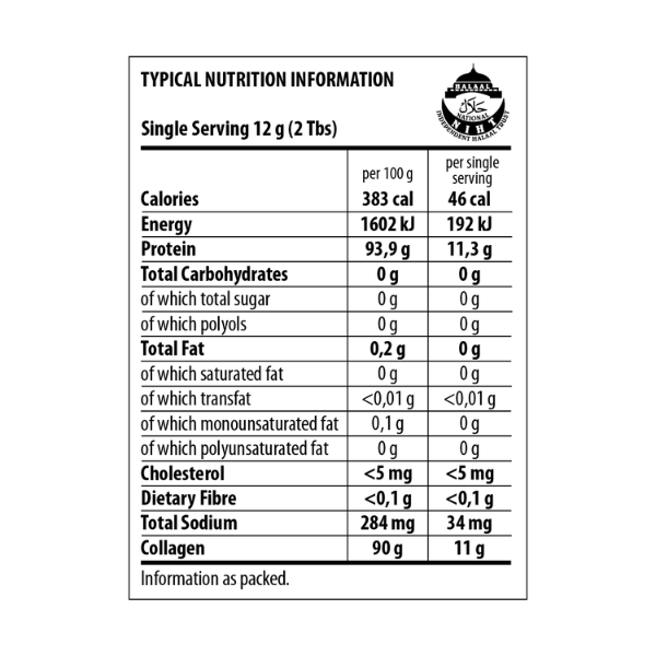 The Harvest Table Multi Collagen Granules (Type I, II and III)