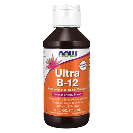 NOW Foods Ultra B-12 5000mcg - 118ml