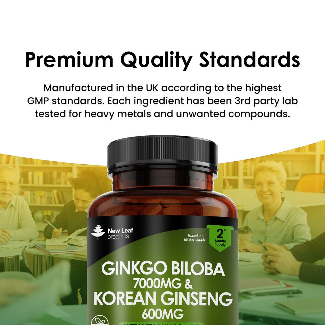 New Leaf Ginkgo complex - 120 Tablets