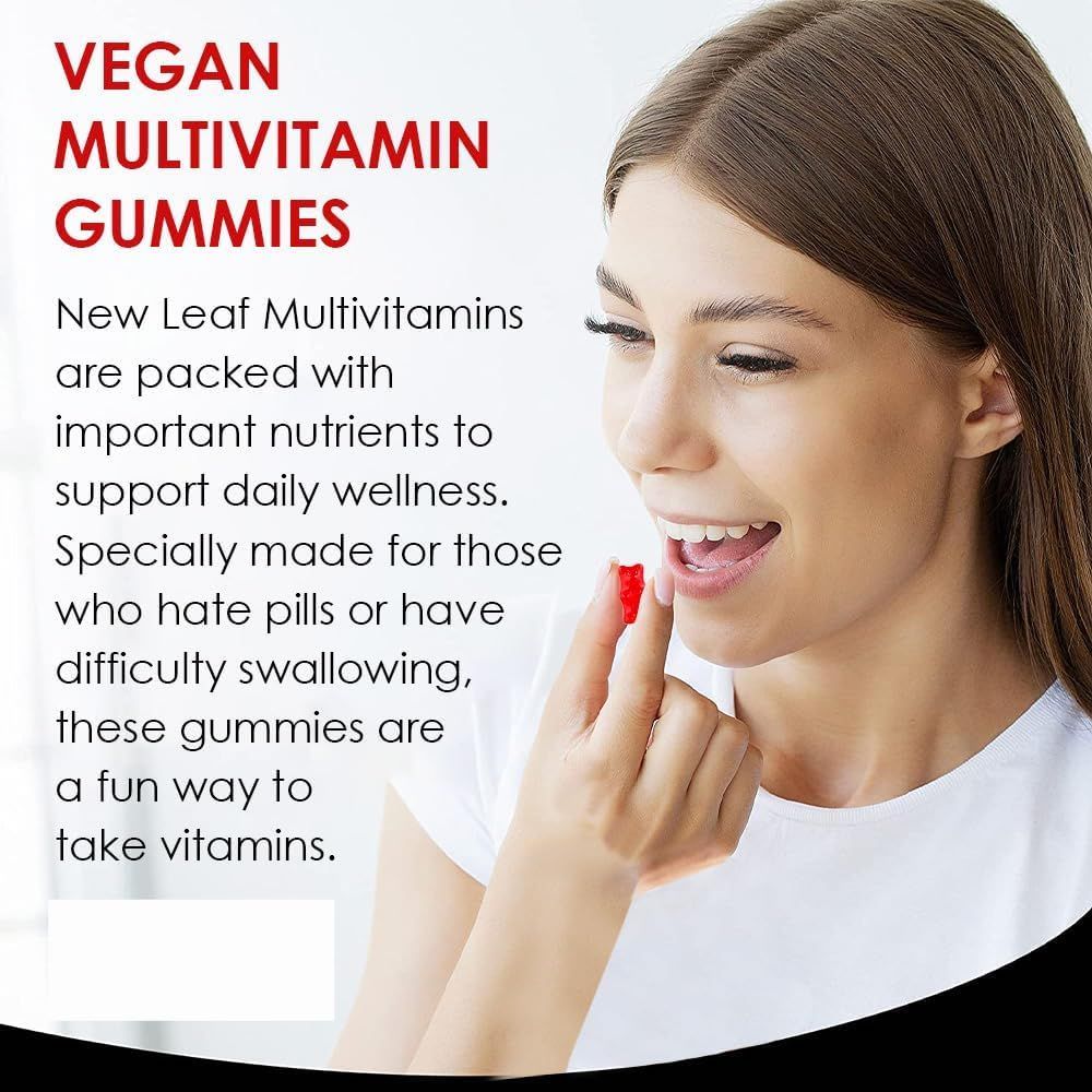 New Leaf Multivitamin Gummies Vegan for Adults and Teens - 60's