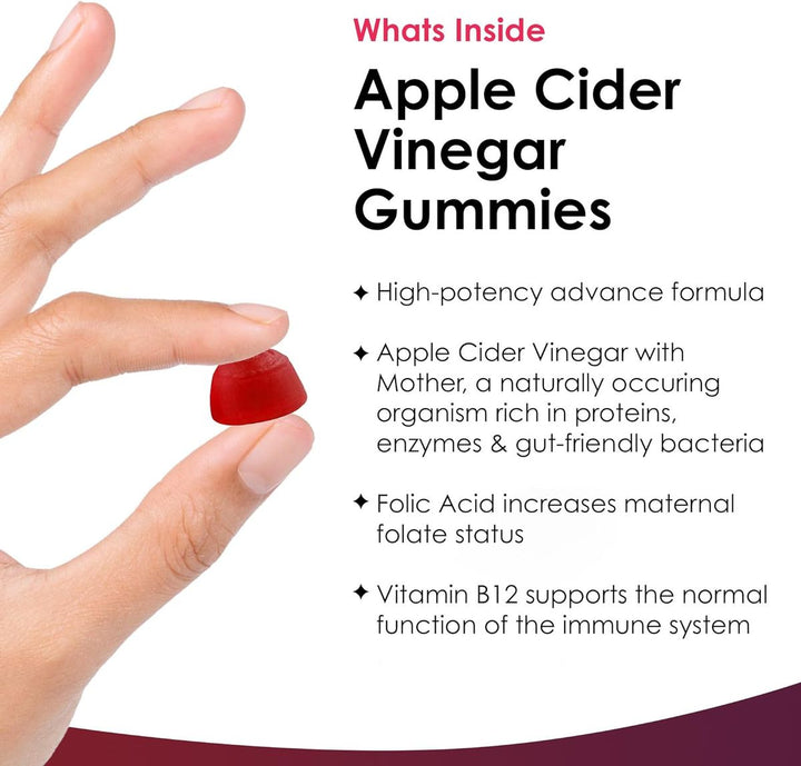 New Leaf Apple Cider Vinegar Complex Gummies - 60's