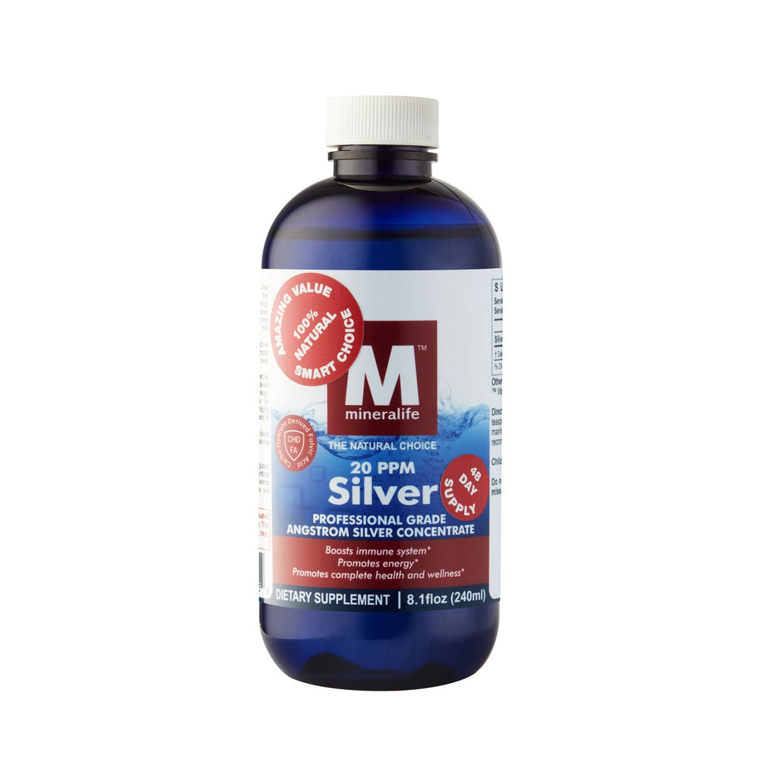 Mineralife Silica - Silver - Promote Overall Health & Wellness - 240ml