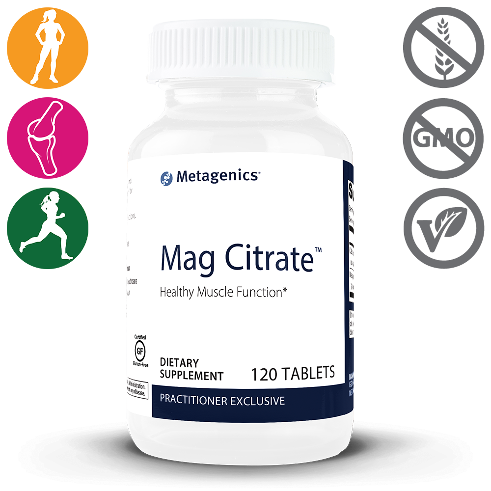 Metagenics Mag Citrate - 120 Tablets