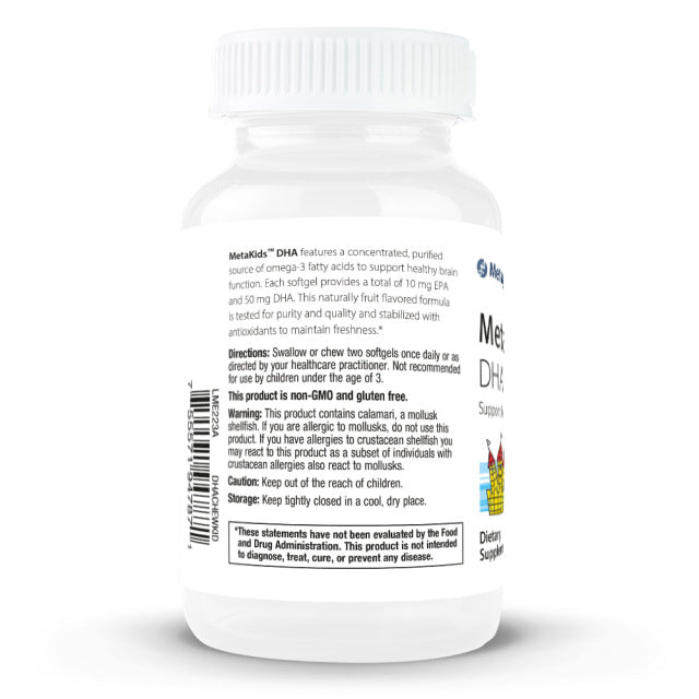 Metagenics MetaKids DHA - 120 Softgels