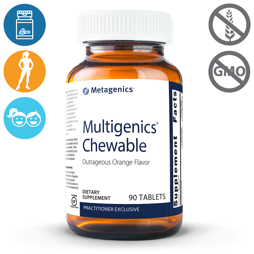 Metagenics Multigenics Chewable - 90 Tablets
