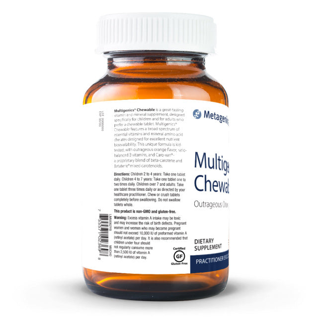 Metagenics Multigenics Chewable - 90 Tablets