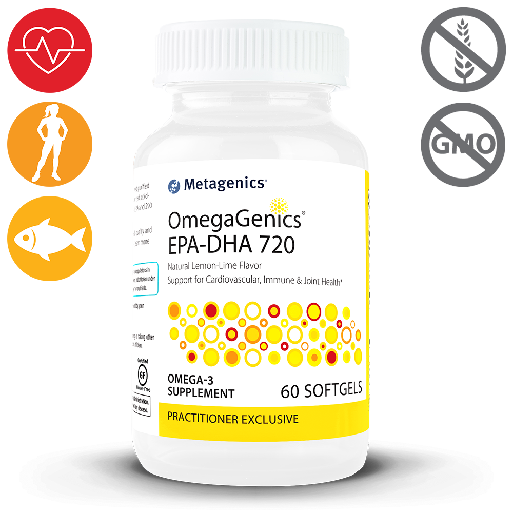 Metagenics OmegaGenics EPA DHA 720 - 60 Softgels