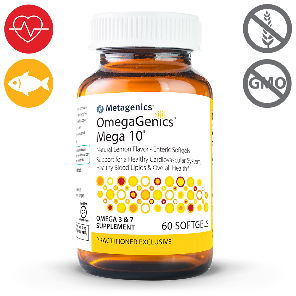 Metagenics OmegaGenics Mega 10  - 60 Softgels