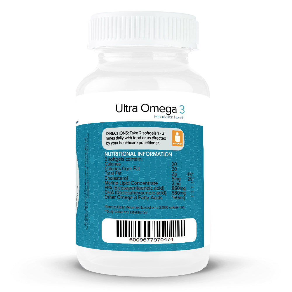 Amipro Ultra Omega 3 - 120 Softgels
