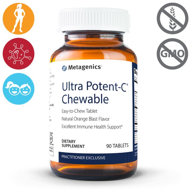 Metagenics UltraPotent C Chewable - 90 Tablets