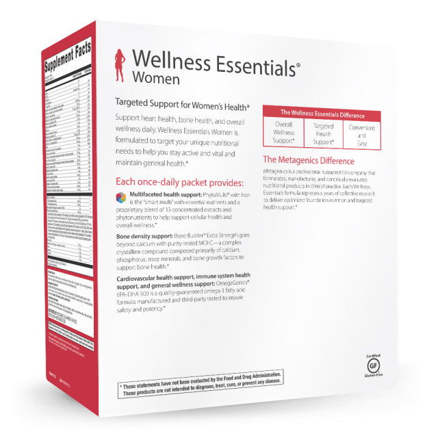 Metagenics Wellness Essentials: Women - 30 Packets