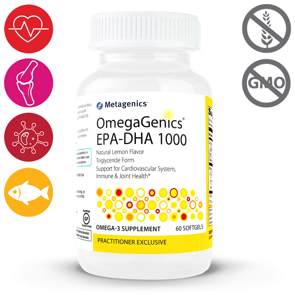 Metagenics OmegaGenics EPA DHA 1000  - 60 Softgels