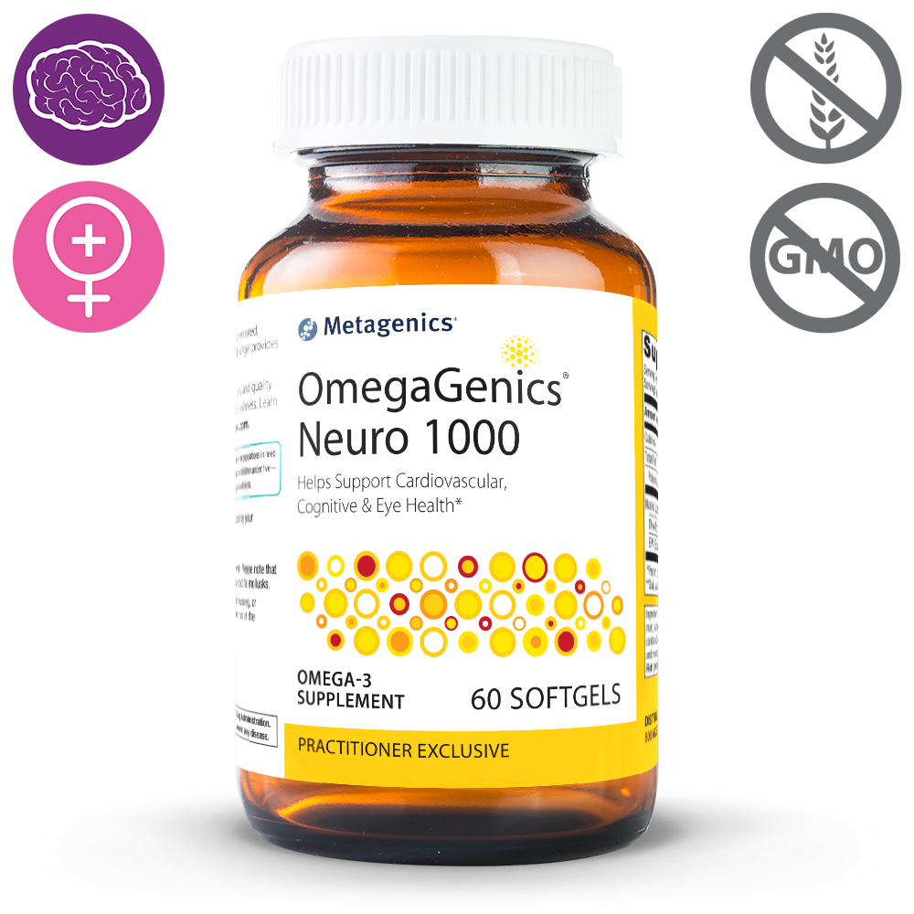 Metagenics OmegaGenics Neuro 1000 - 60 Softgels