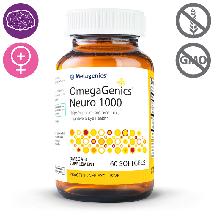 Metagenics OmegaGenics Neuro 1000 - 60 Softgels