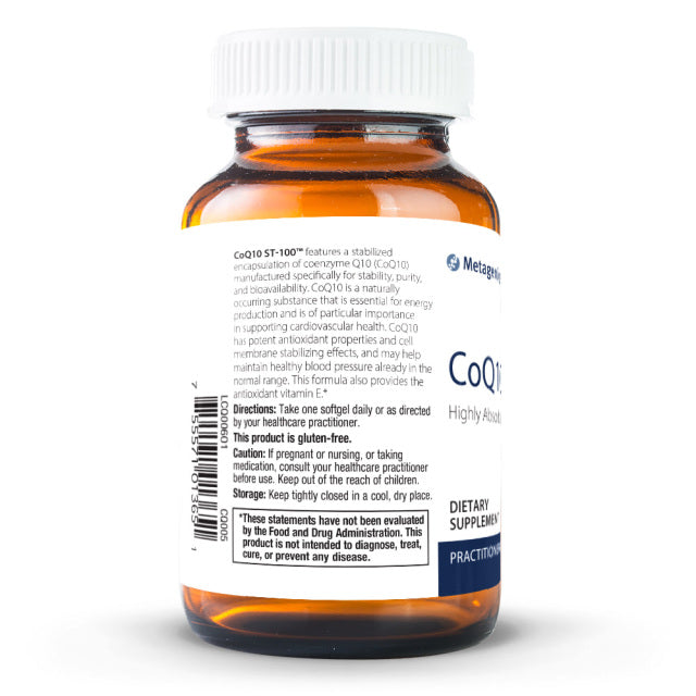 Metagenics CoQ10 ST®-100mg - 60 Softgels