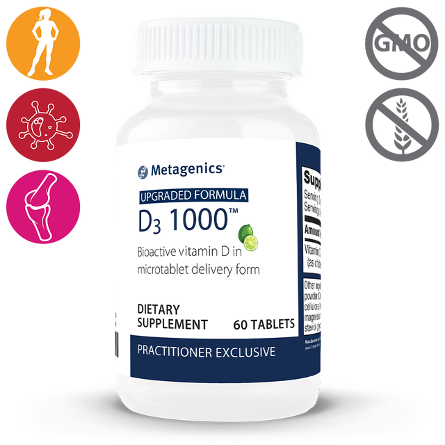 Metagenics D3 1000 - 60 Tablets