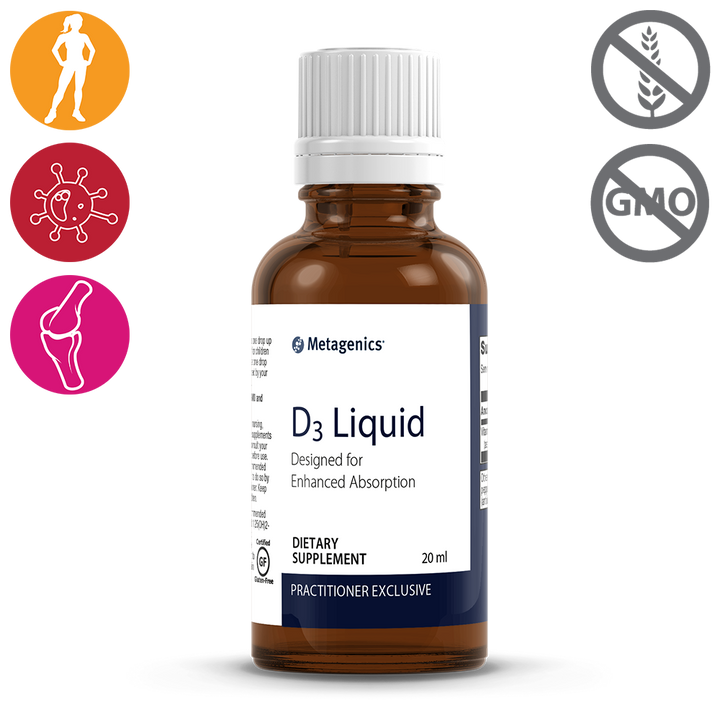 Metagenics D3 Liquid - 20ml