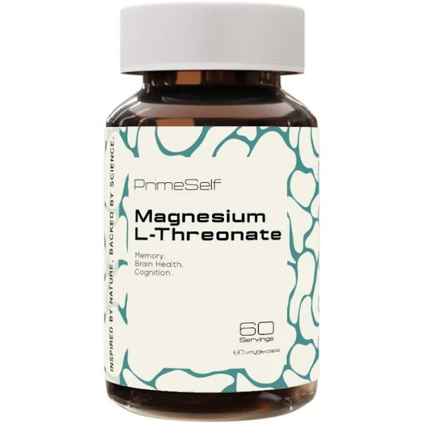 PrimeSelf Magnesium L-Threonate - 60 Capsules