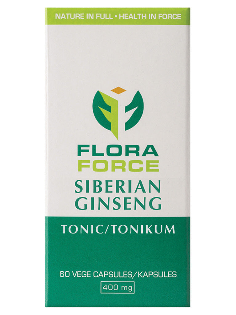Flora Force Siberian Ginseng - 60 Capsules