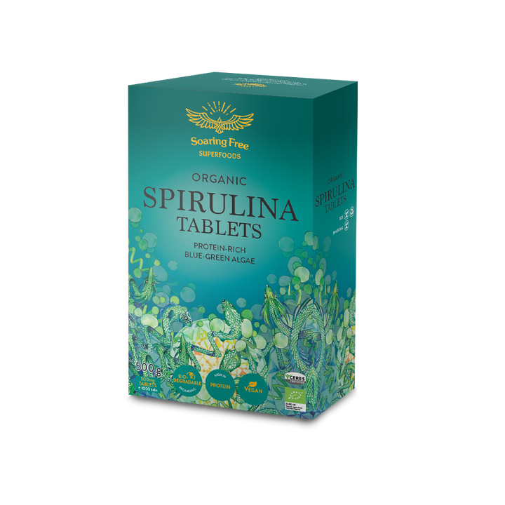 Soaring Free Superfoods Organic Spirulina Tablets