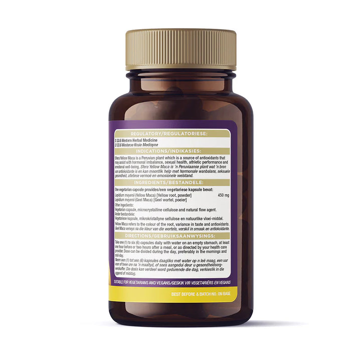 Sfera Yellow Maca - 60 Capsules